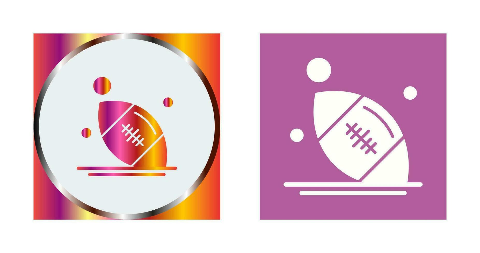 Rugby Vector Icon