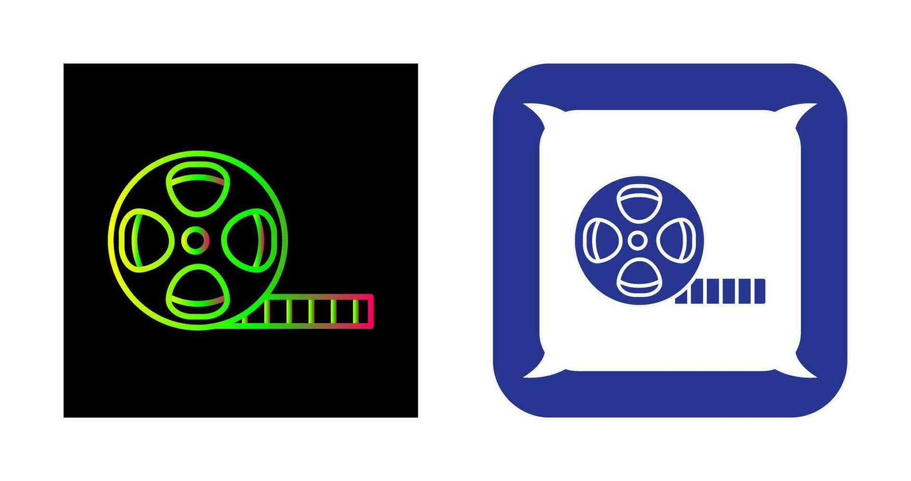 Film Reel Vector Icon