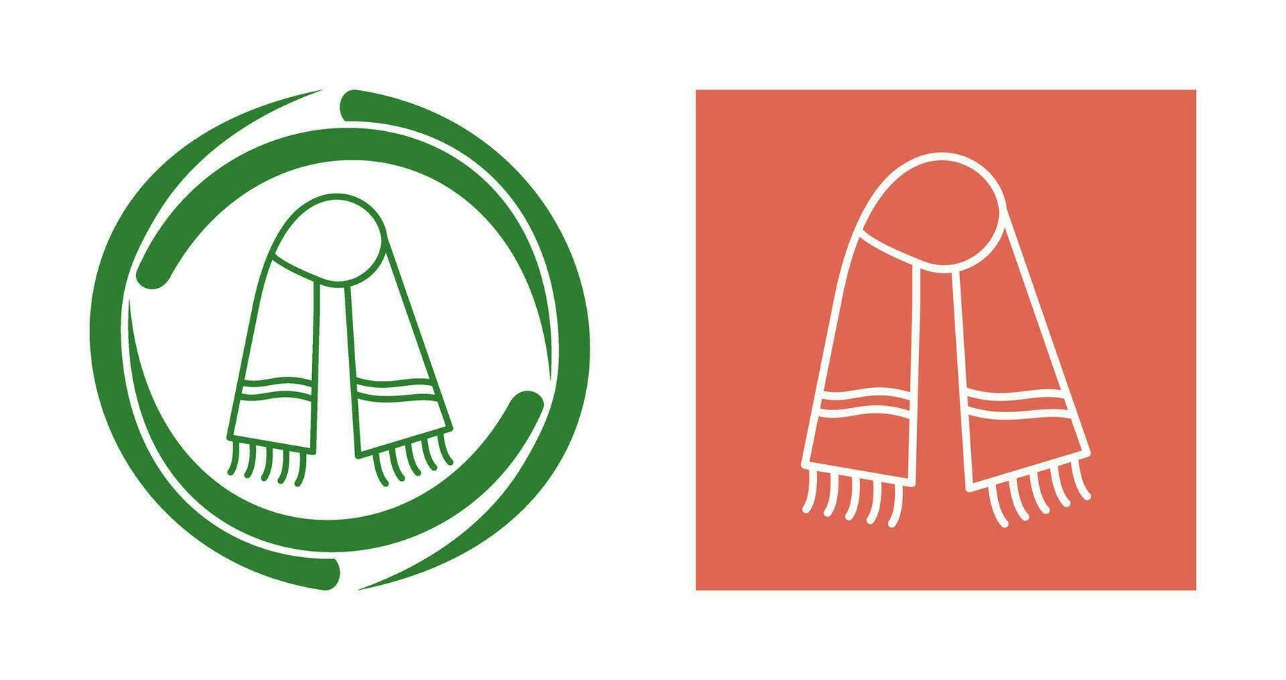 Warm Scarf Vector Icon