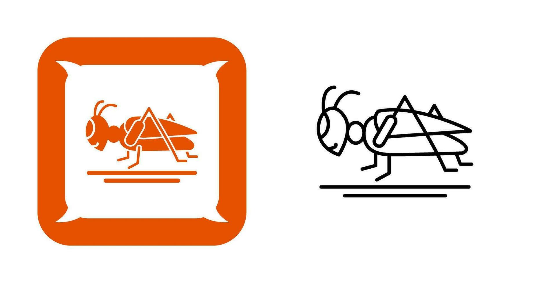 Grasshopper Vector Icon