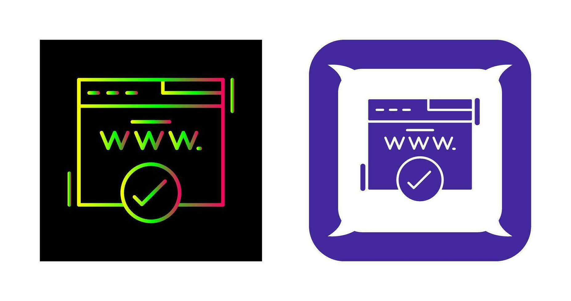 Domain Vector Icon