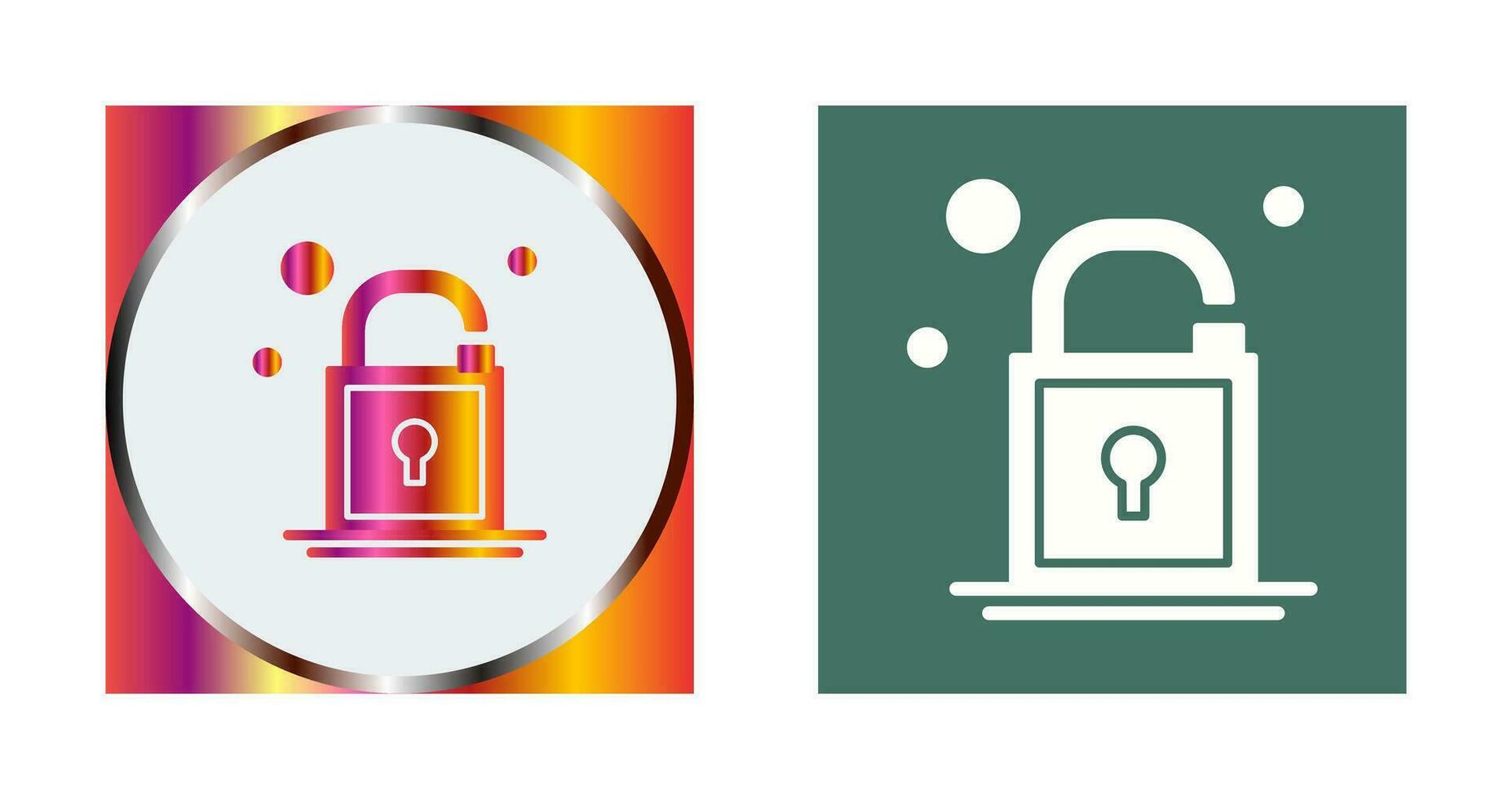 Open Lock Vector Icon