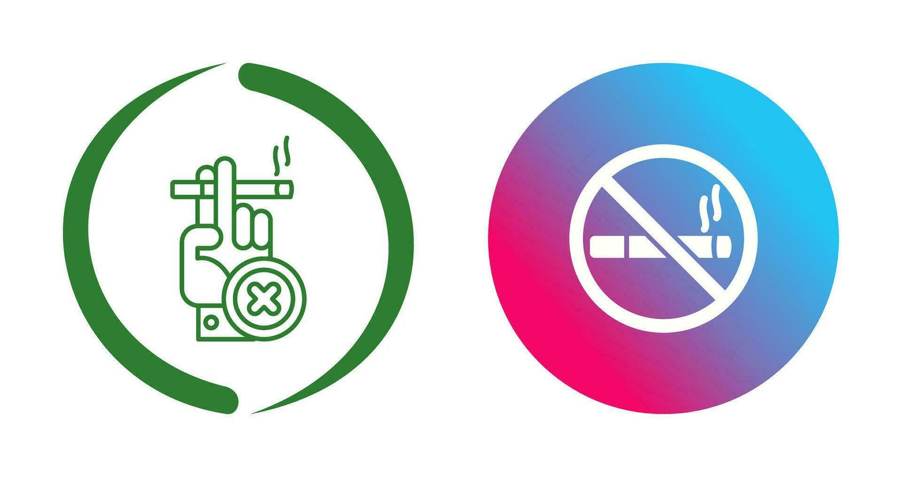 Quit Smoking Vector Icon