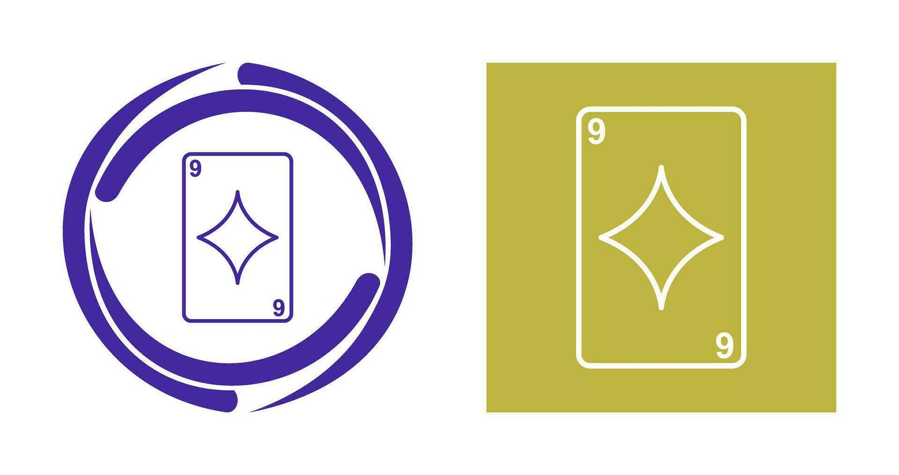 Diamonds Card Vector Icon