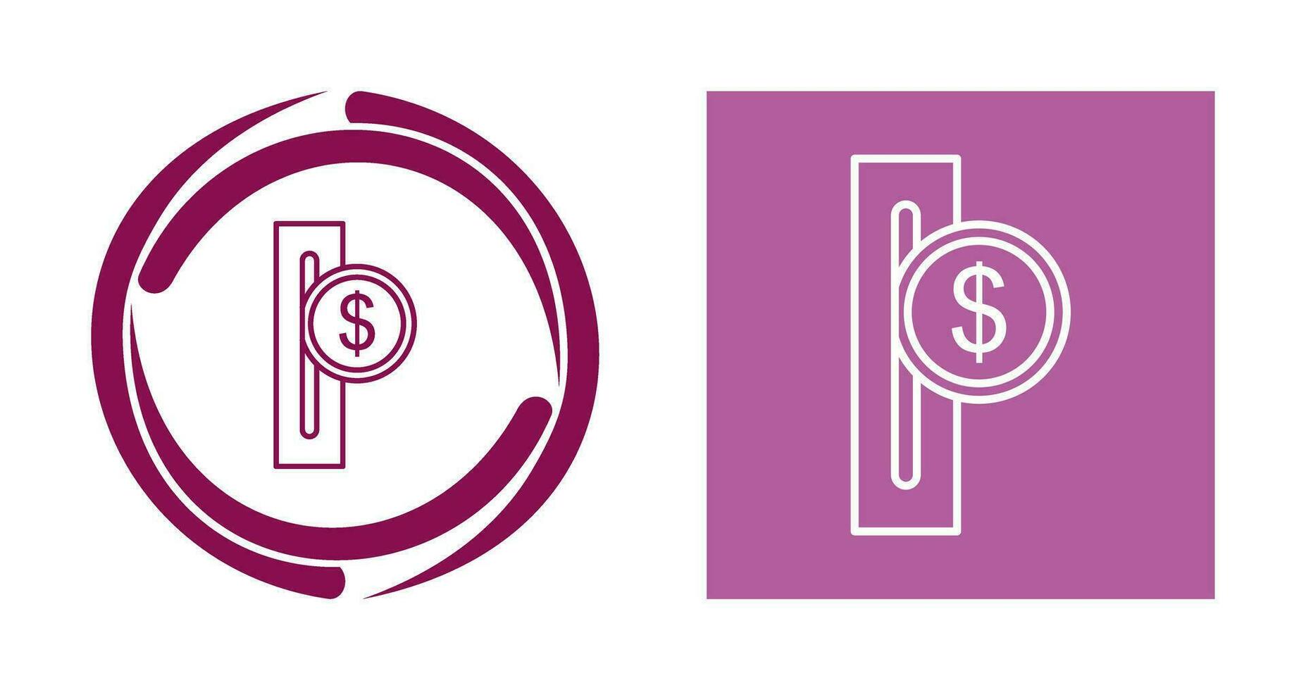 Slot for Coins Vector Icon