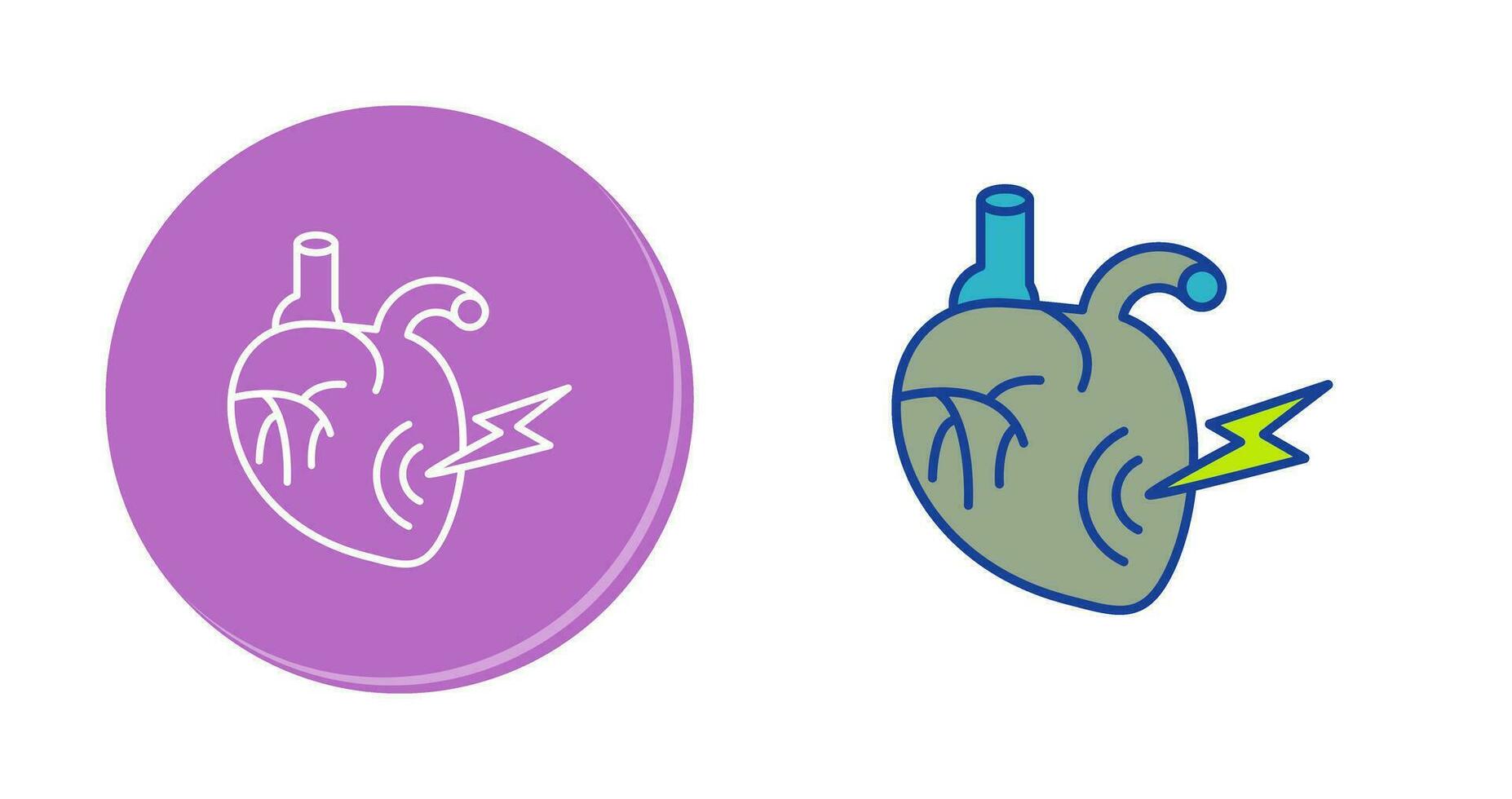 Heart Attack Vector Icon