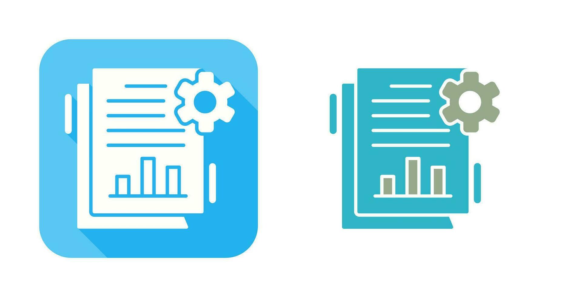 icono de vector de informe seo