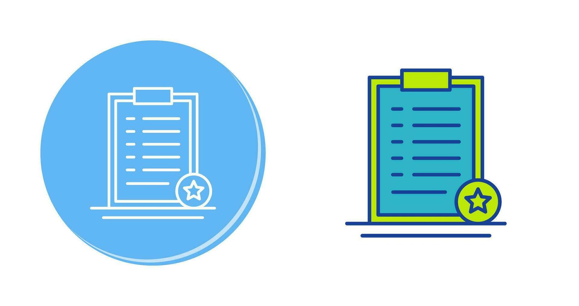 Favourite List Vector Icon