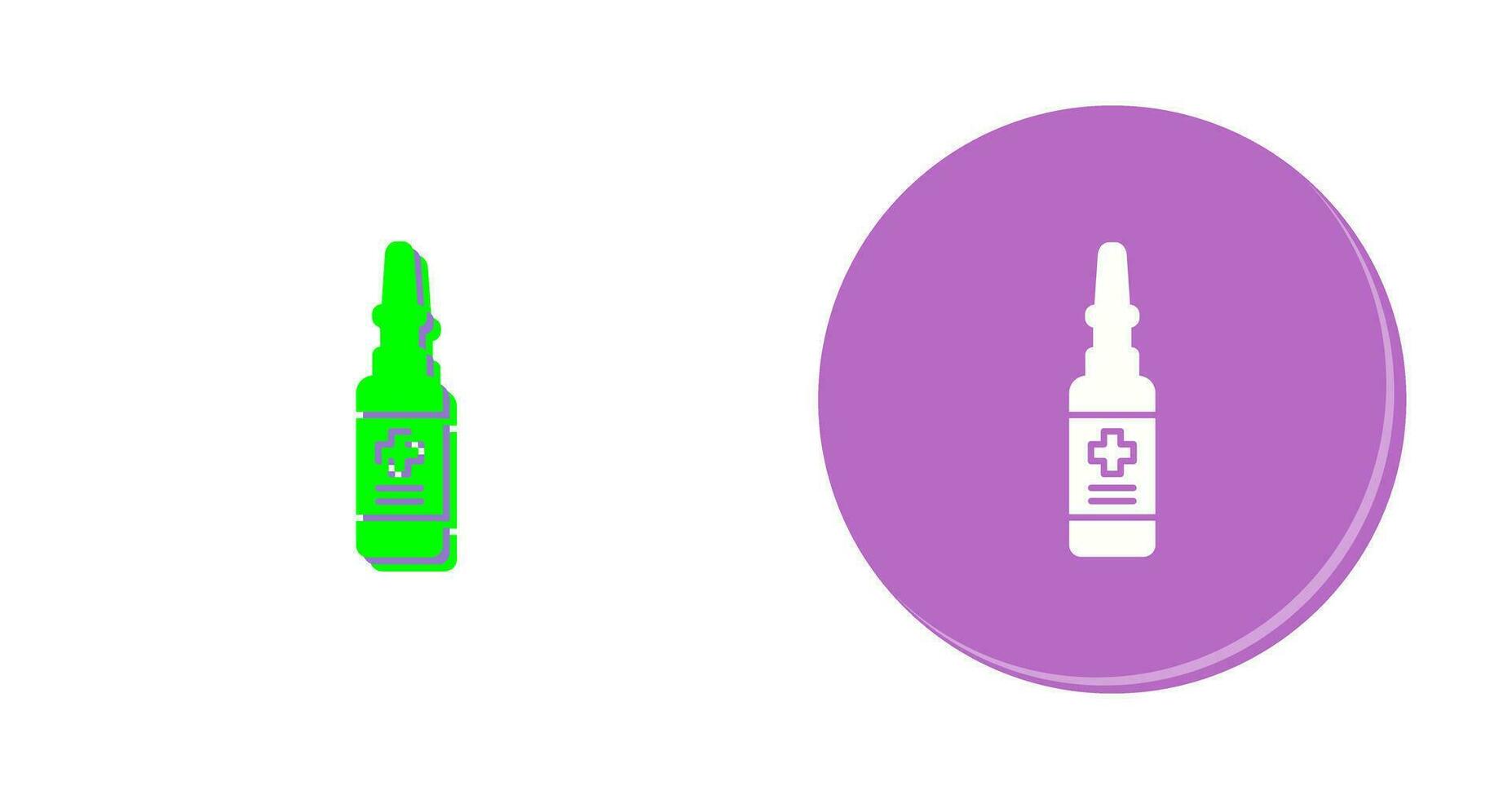 Nasal Spray Vector Icon