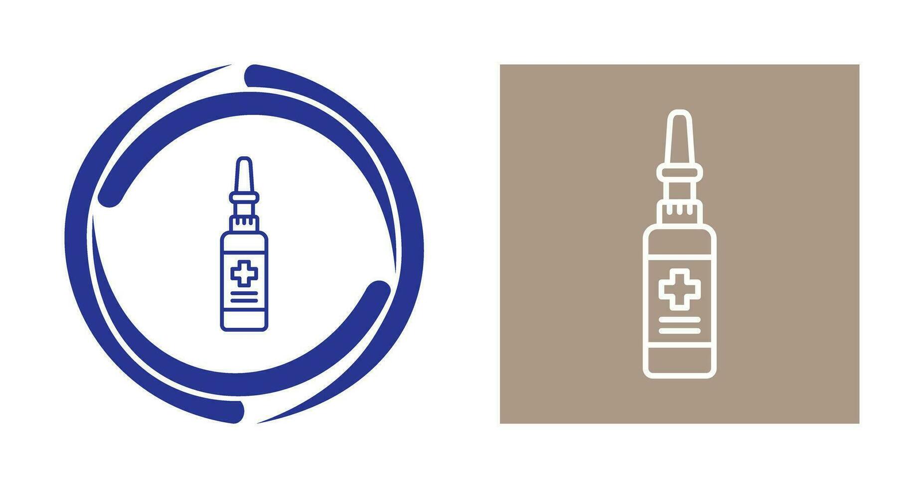 Nasal Spray Vector Icon
