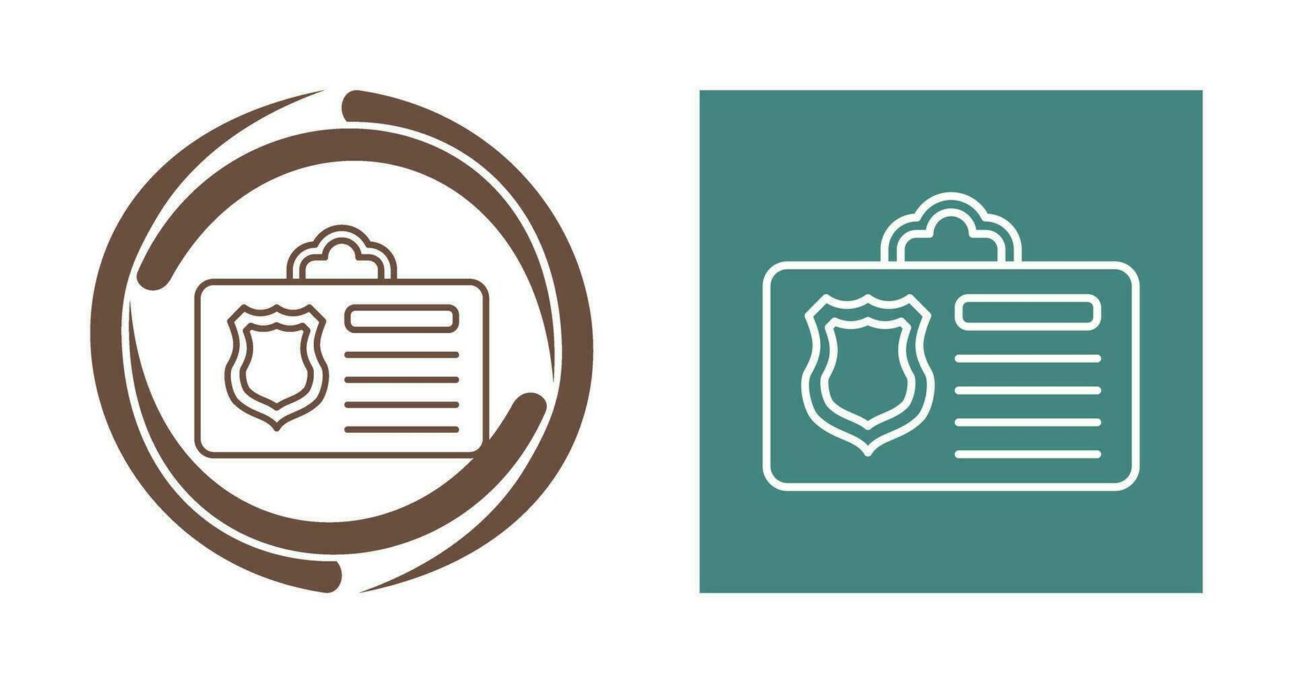 Id Card Vector Icon