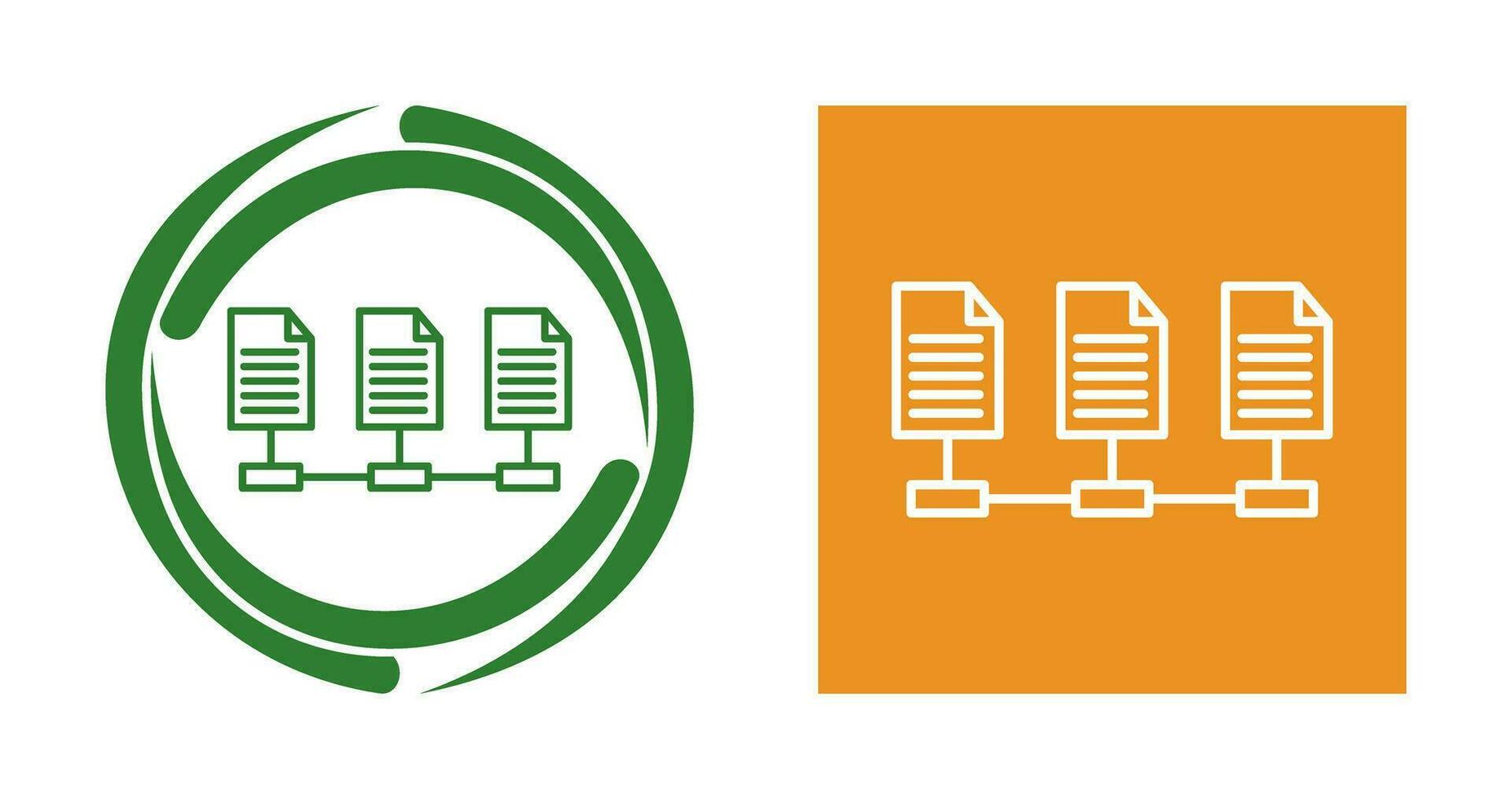 Network Files Vector Icon