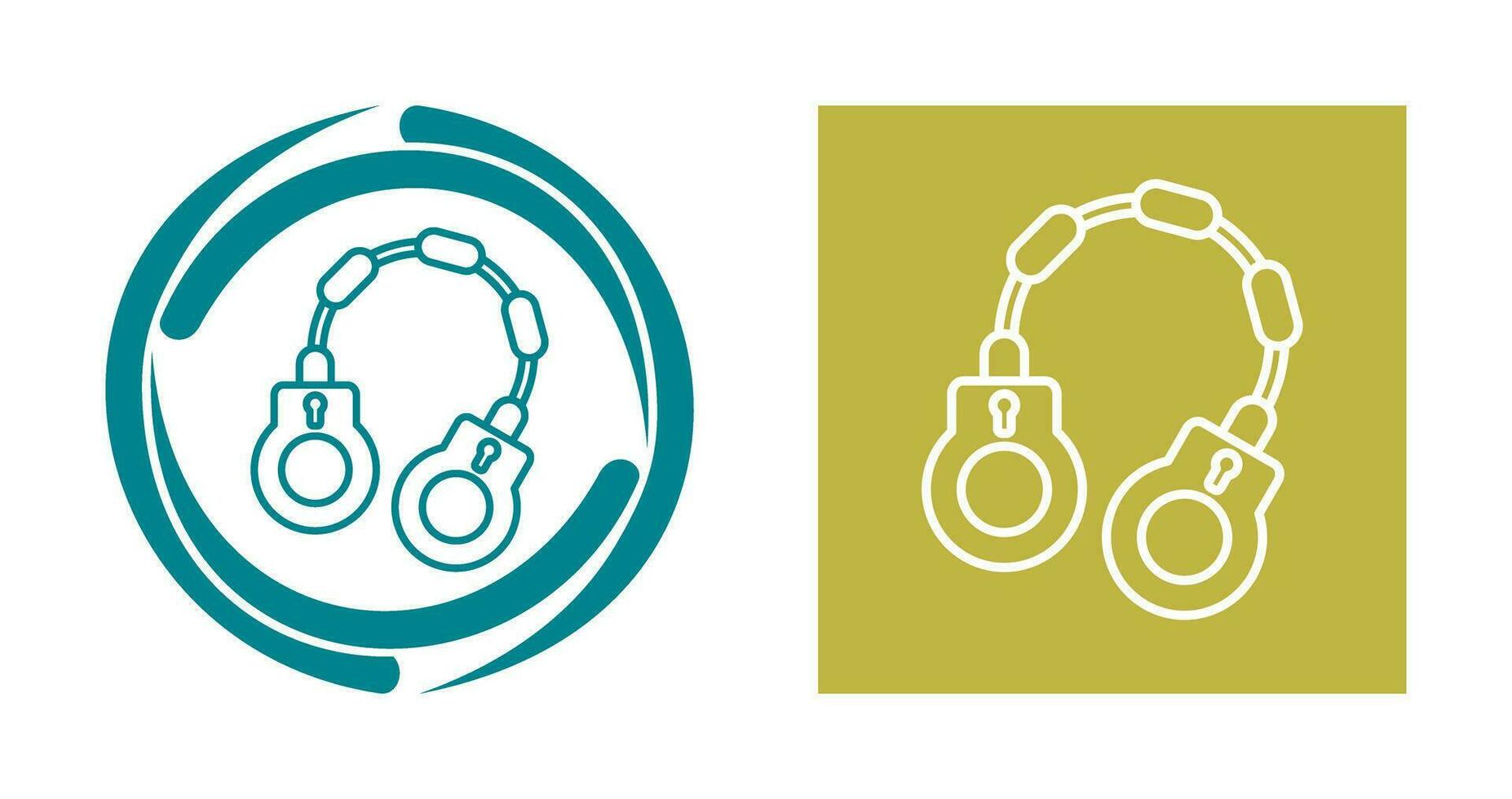 Handcuff Vector Icon