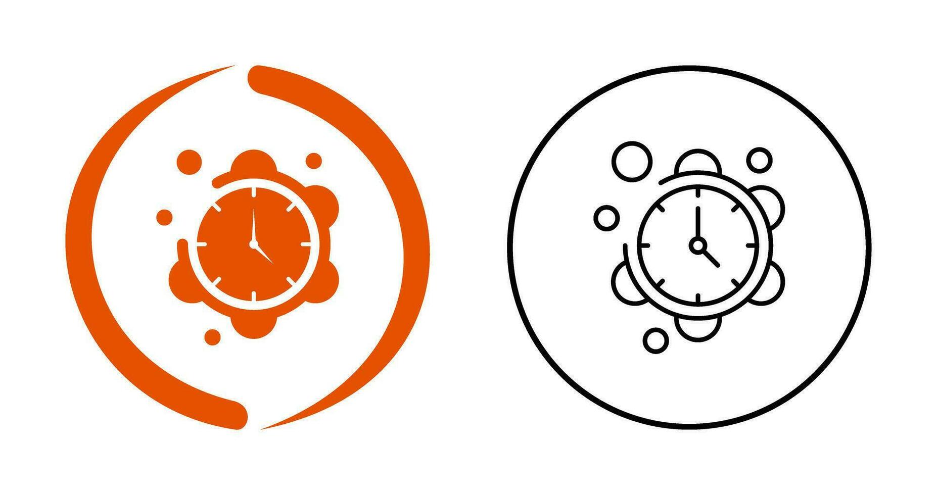 Clock Vector Icon