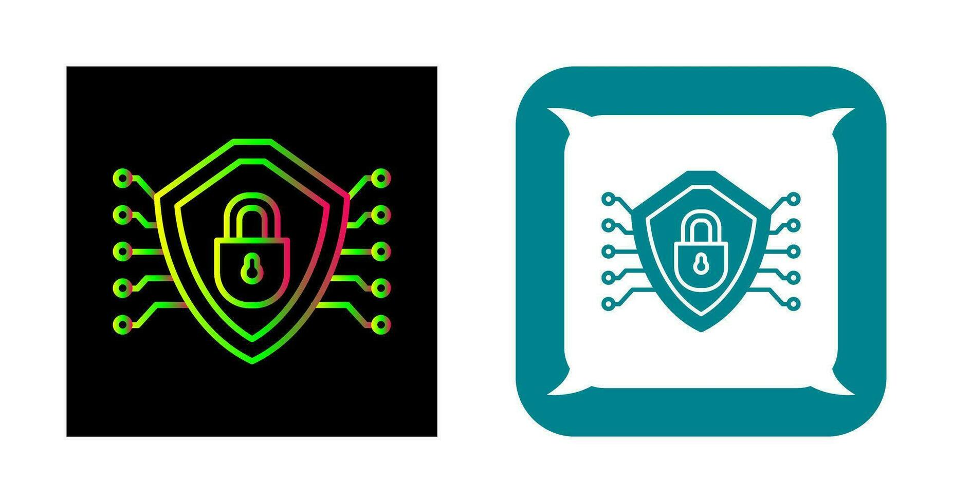 Cyber Security Vector Icon