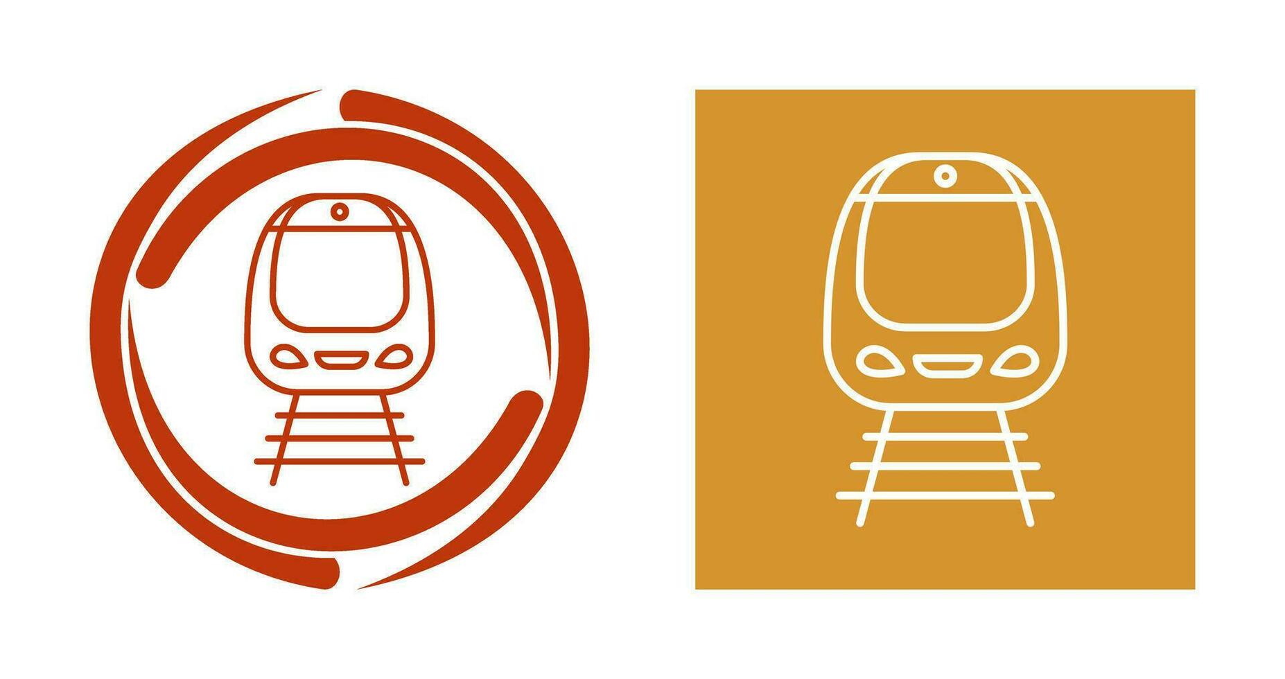 icono de vector de tren