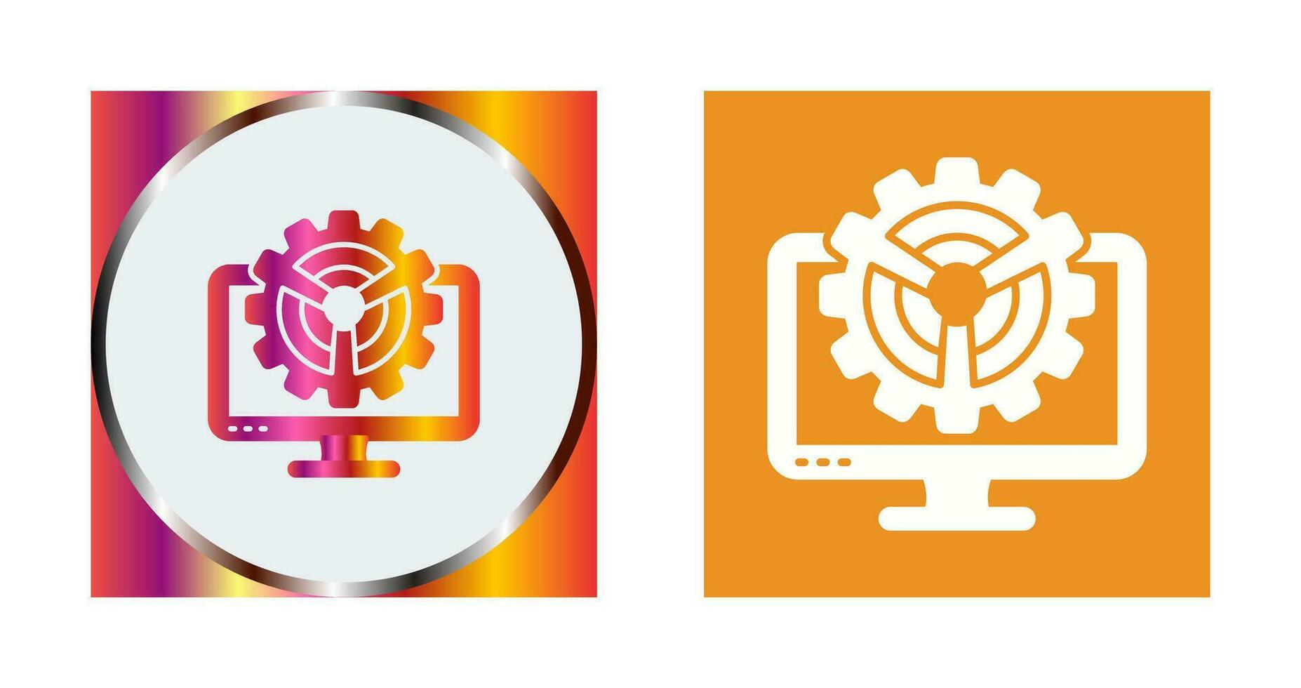 Monitor Vector Icon
