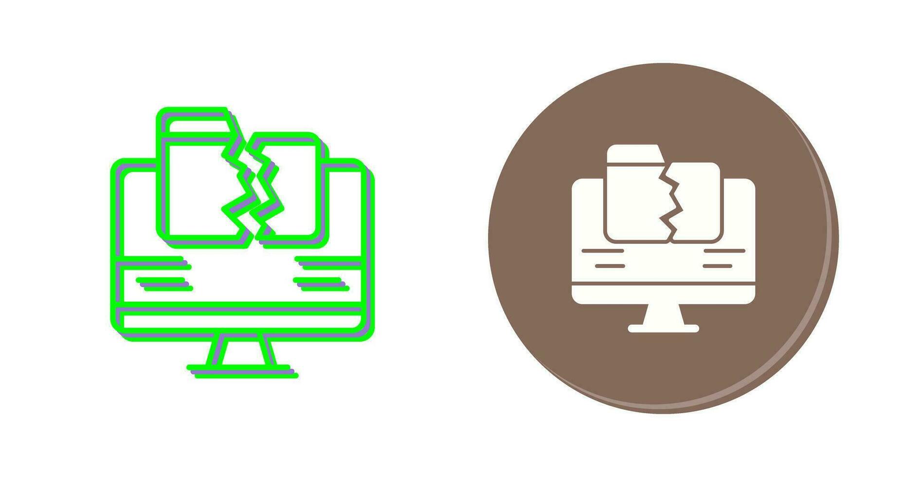 Data Loss Vector Icon
