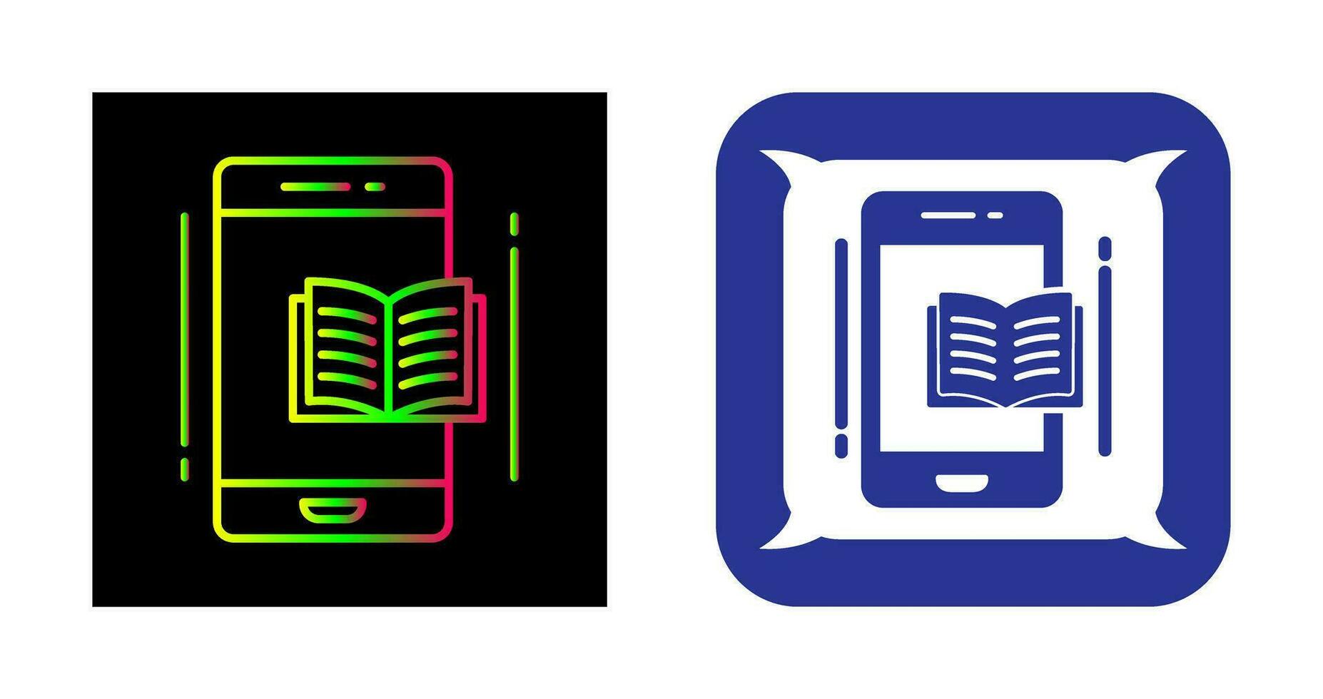 E Book Vector Icon