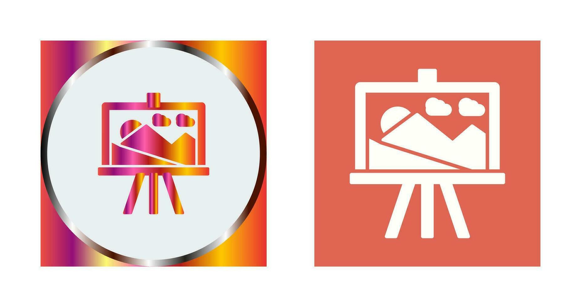Canvas Vector Icon