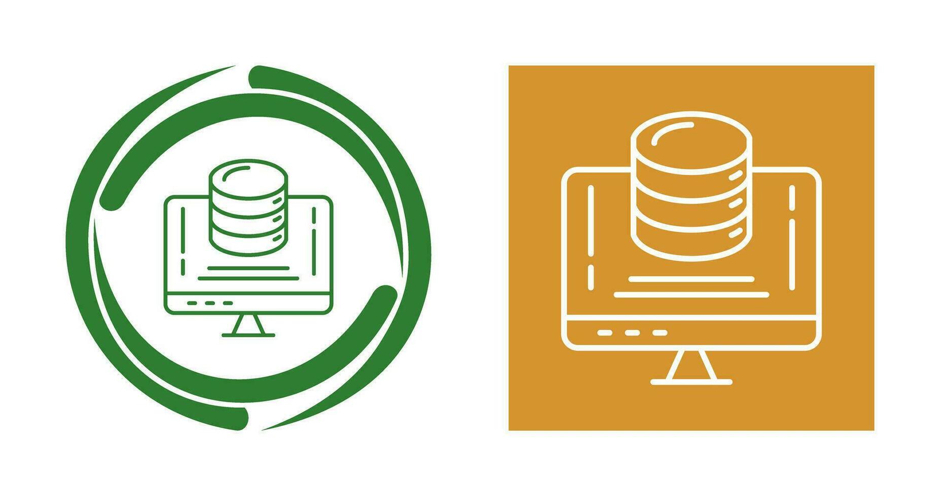 Data Storage Vector Icon