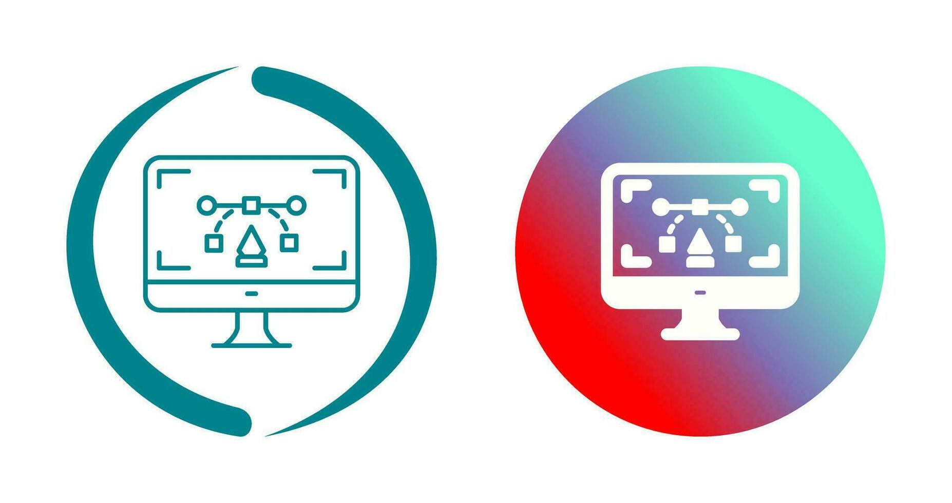 Desktop Vector Icon