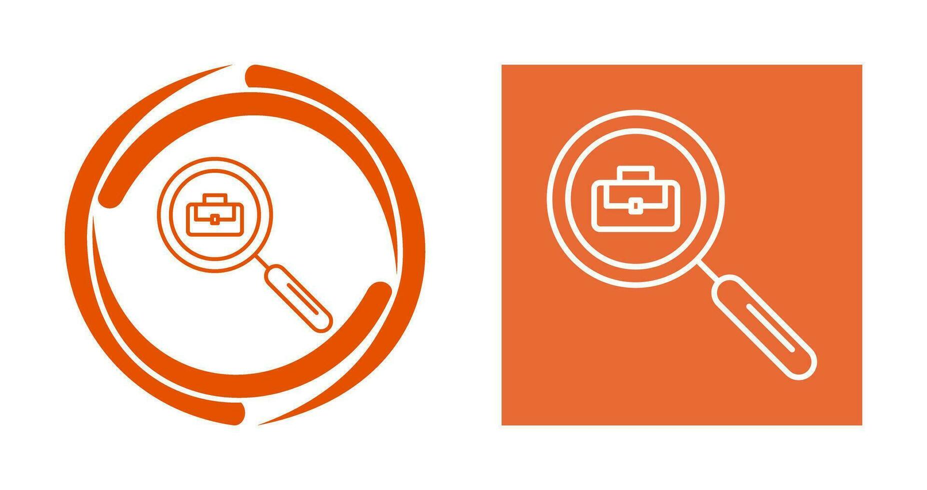 Sarch Job Vector Icon