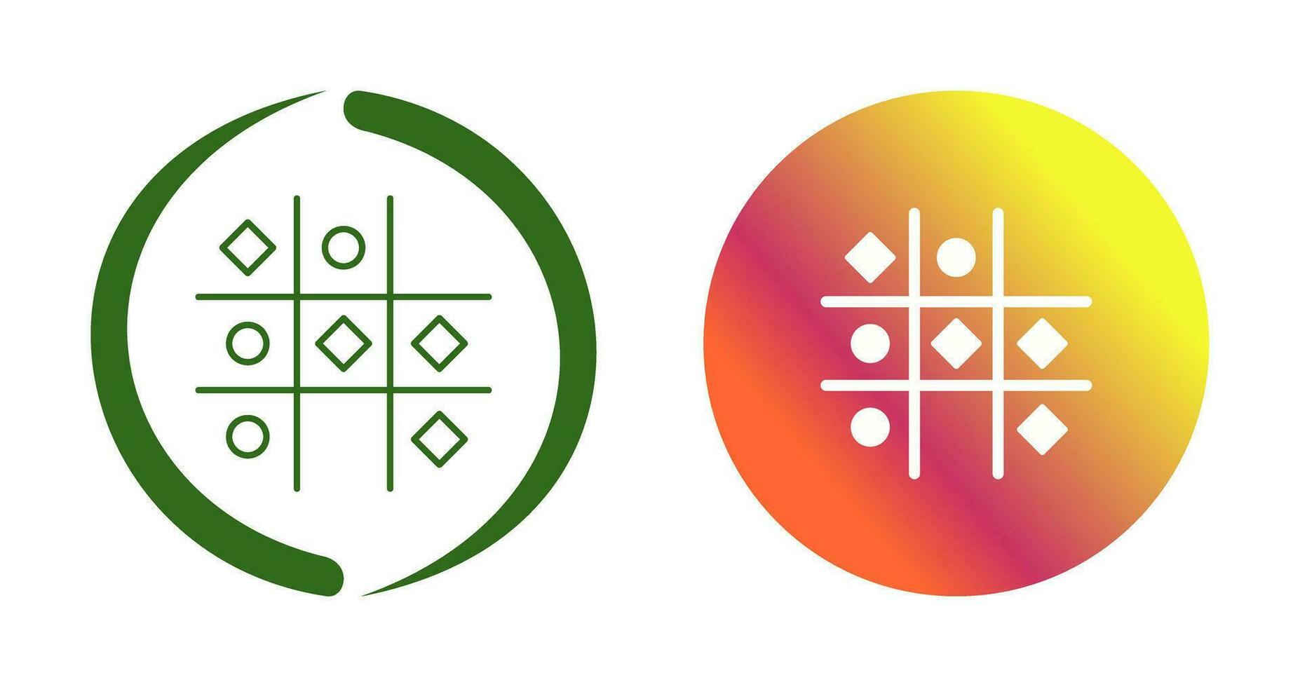 Tic Tac Toe Vector Icon