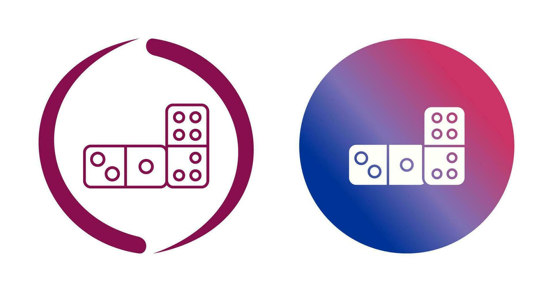 Domino Vector Icon