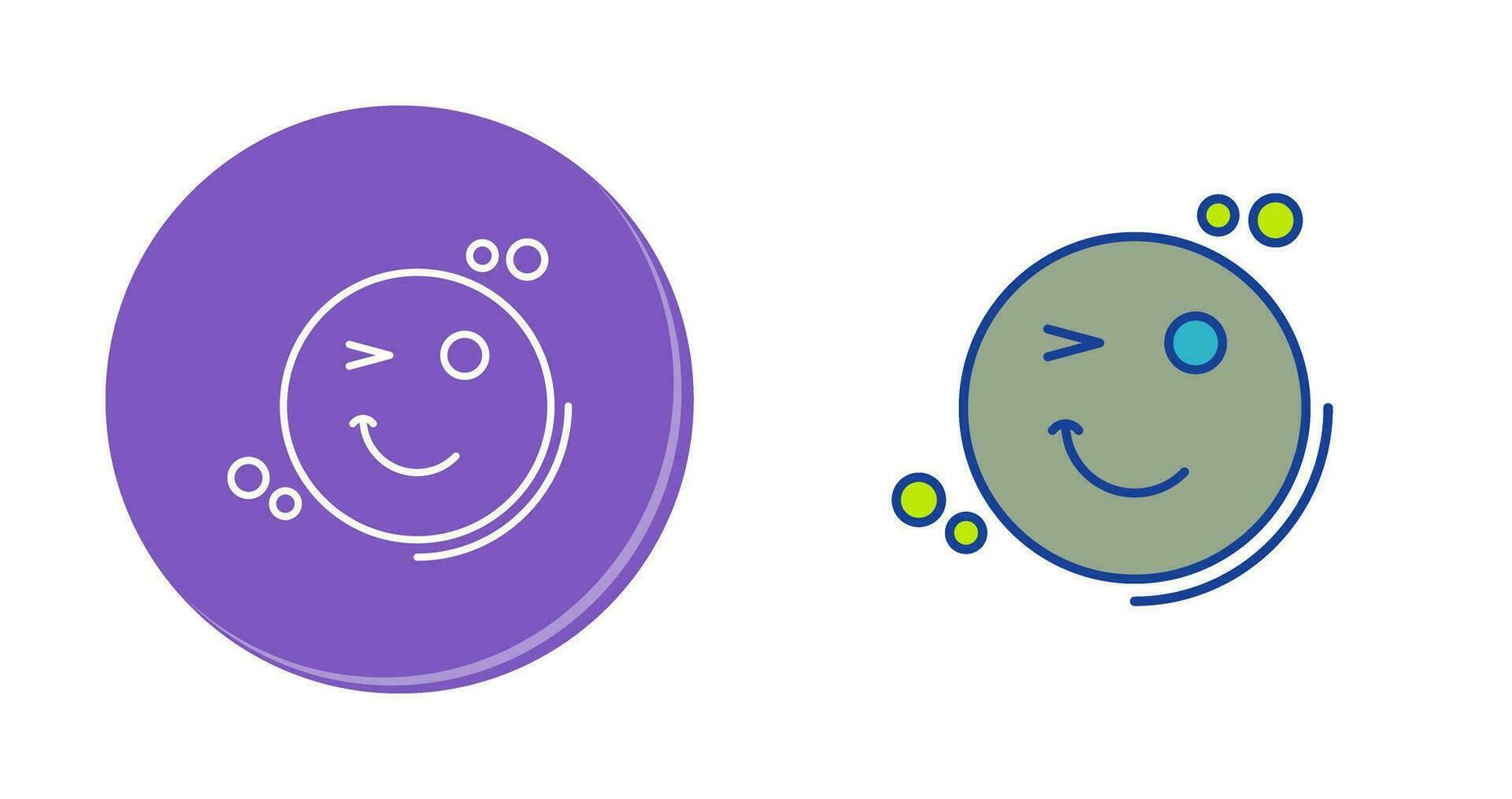 Wink Vector Icon