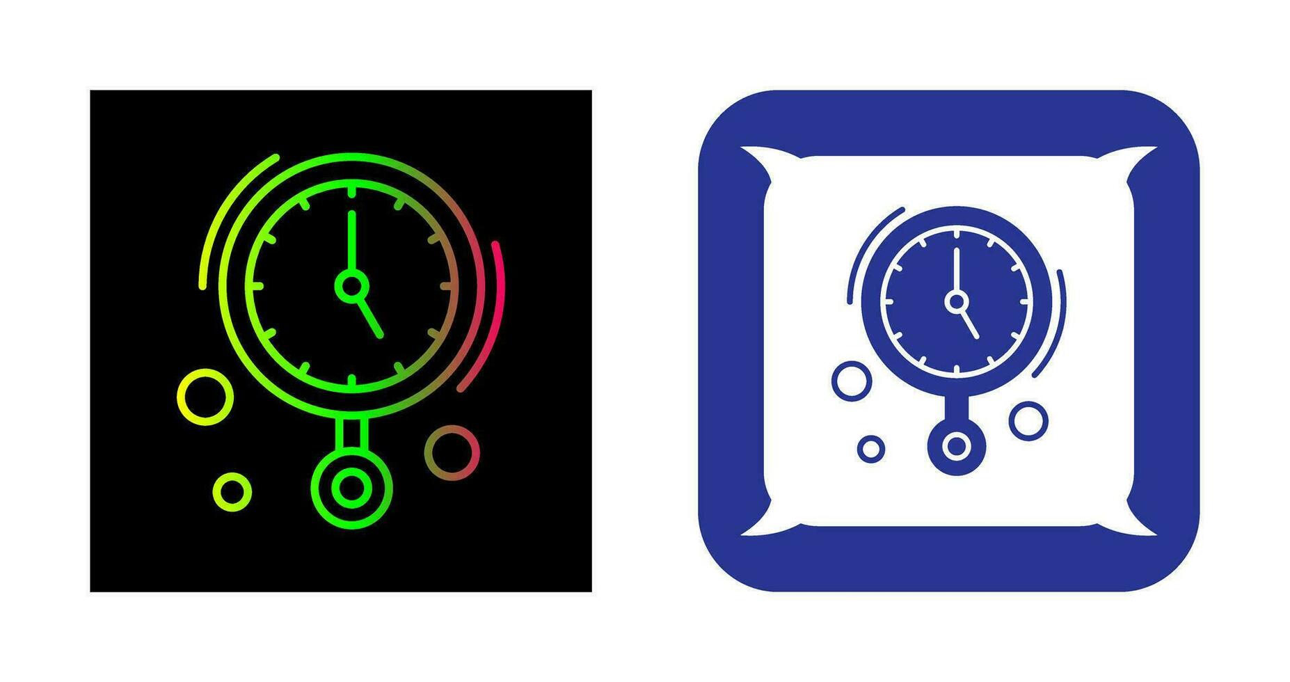 Wall Clock Vector Icon