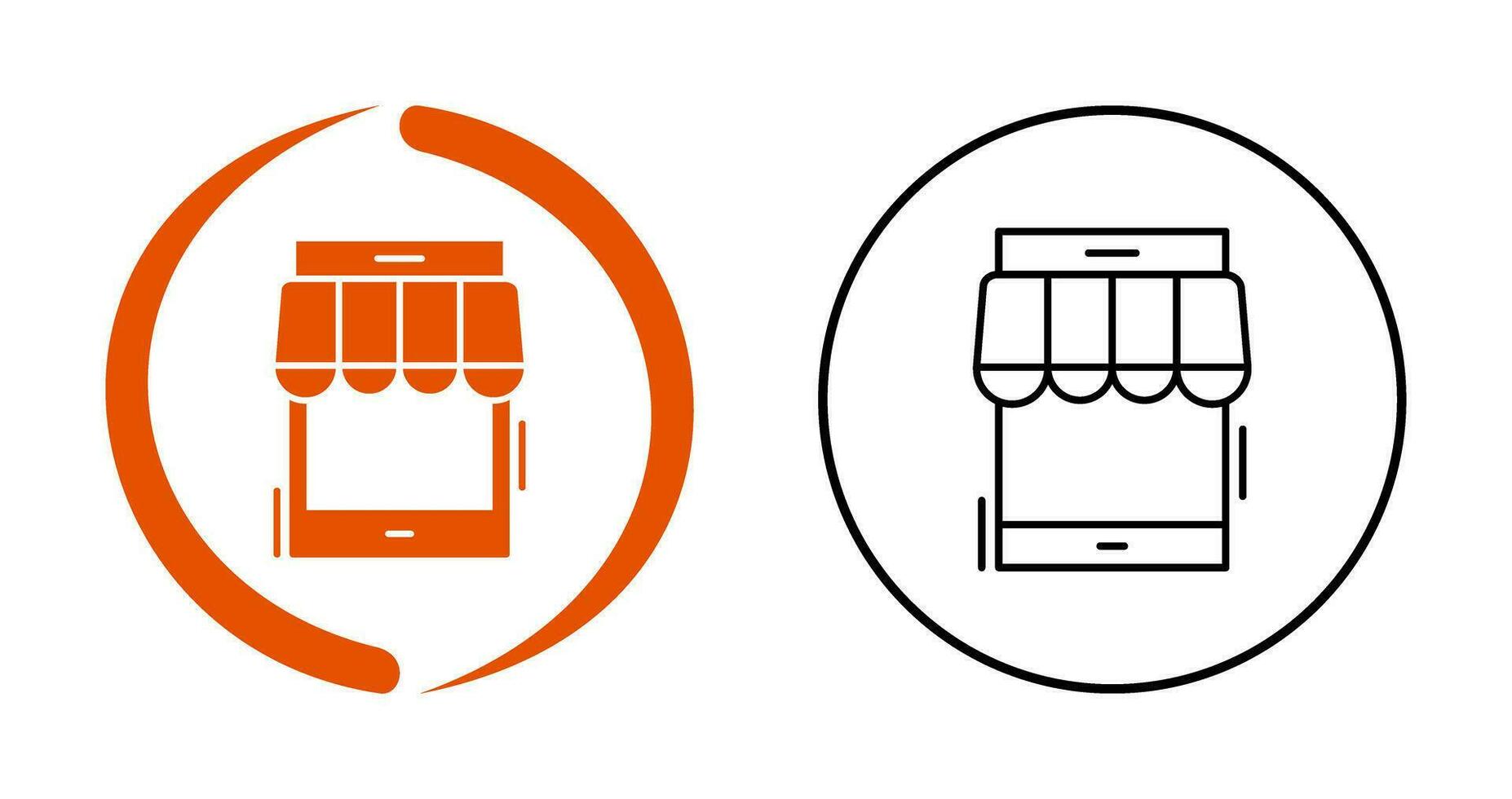 Online Shop Vector Icon