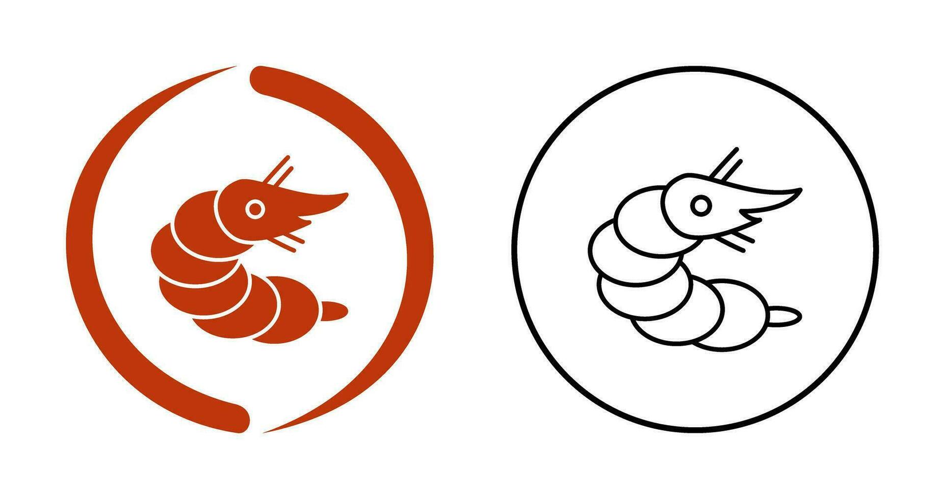 Shrimp Vector Icon