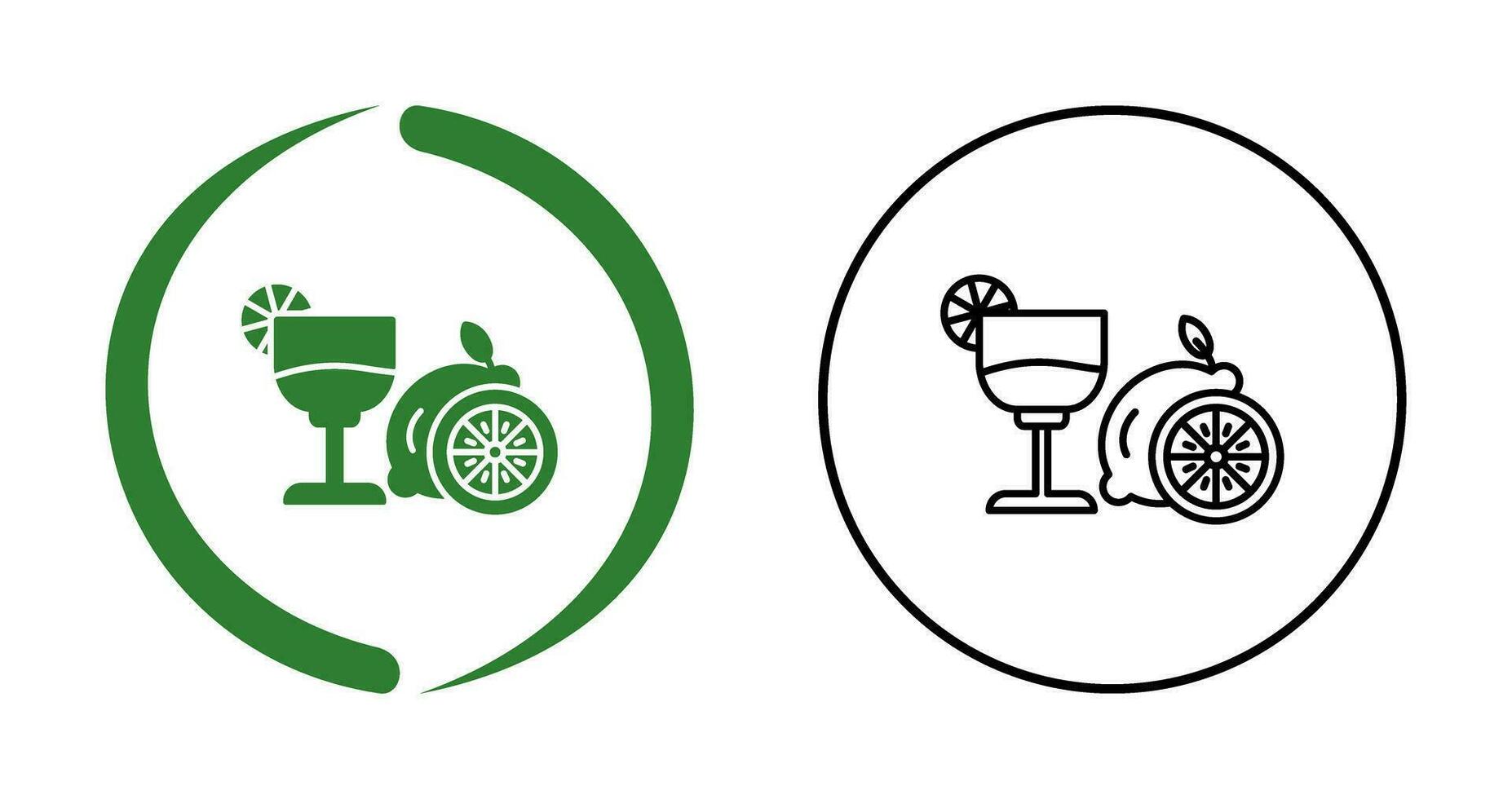 Lime Juice Vector Icon