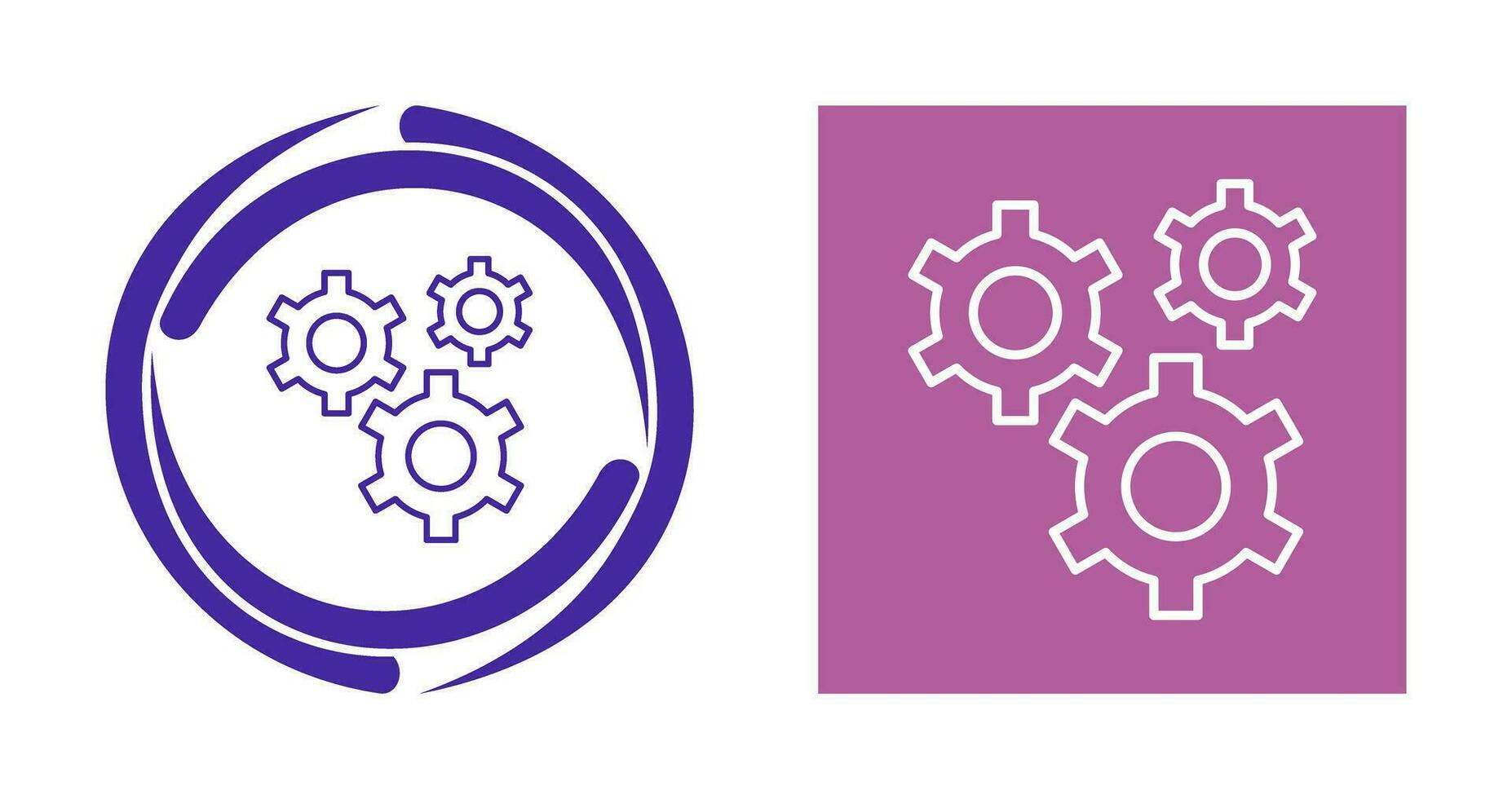 Gears Vector Icon