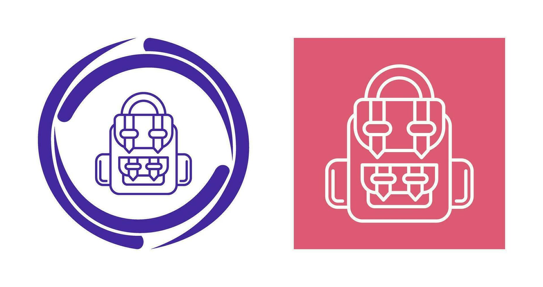 Backpack Vector Icon