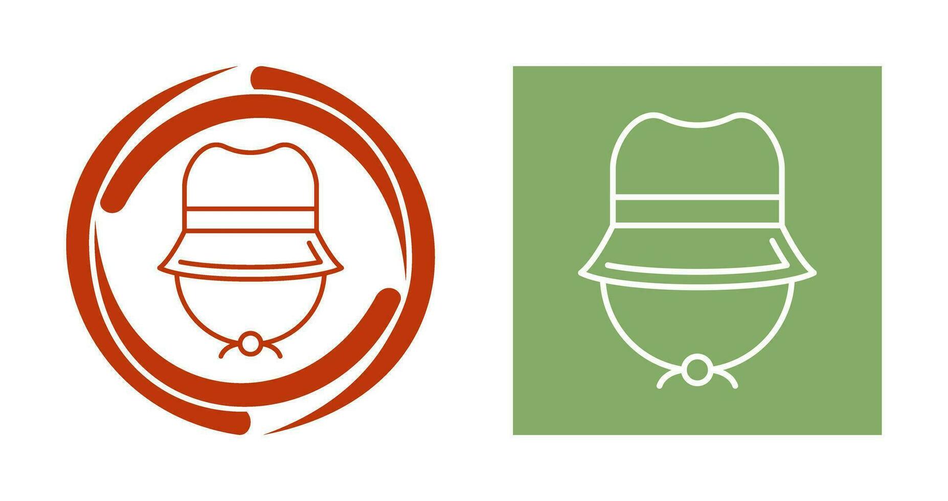 Camping Hat Vector Icon