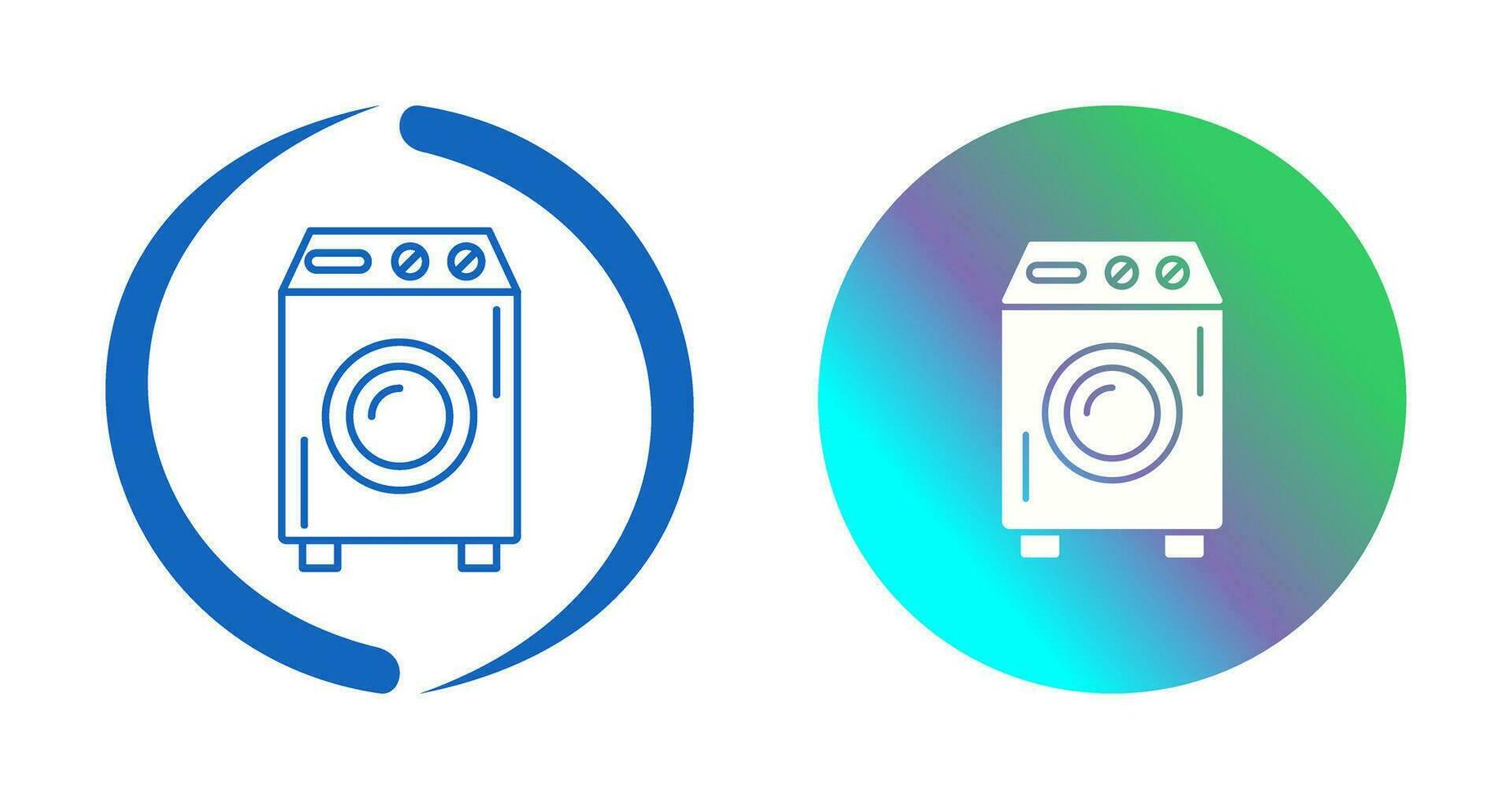 Washing Machine Vector Icon