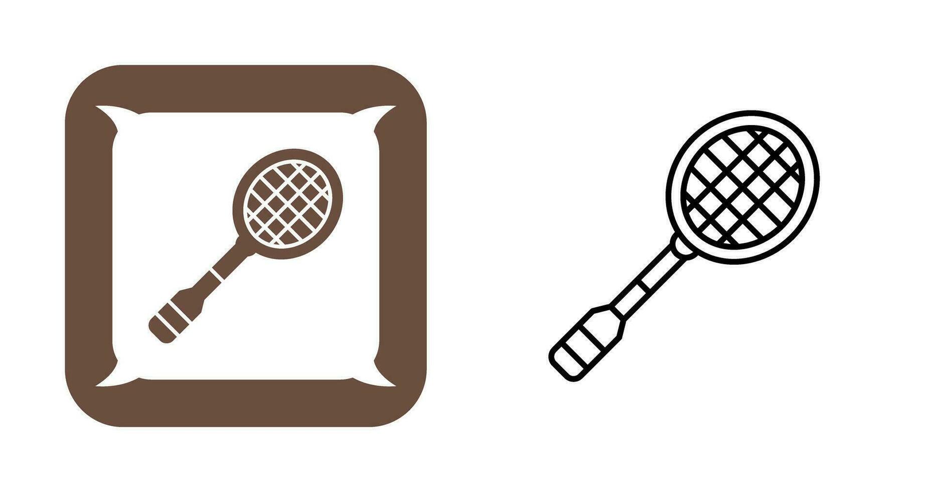 Racket Vector Icon