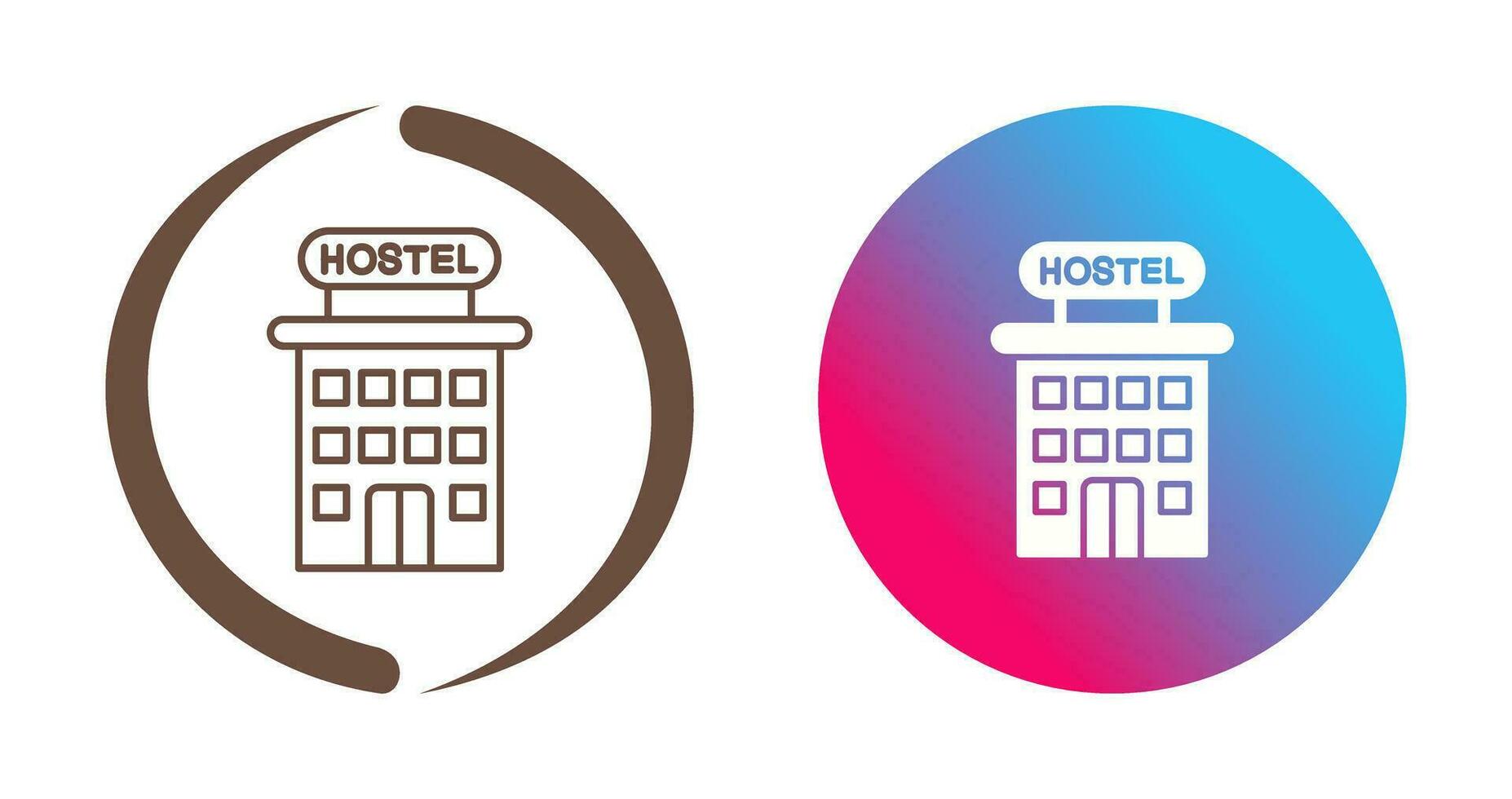 Hostel Vector Icon