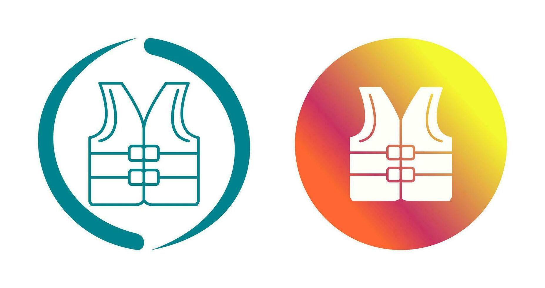 Life jacket Vector Icon