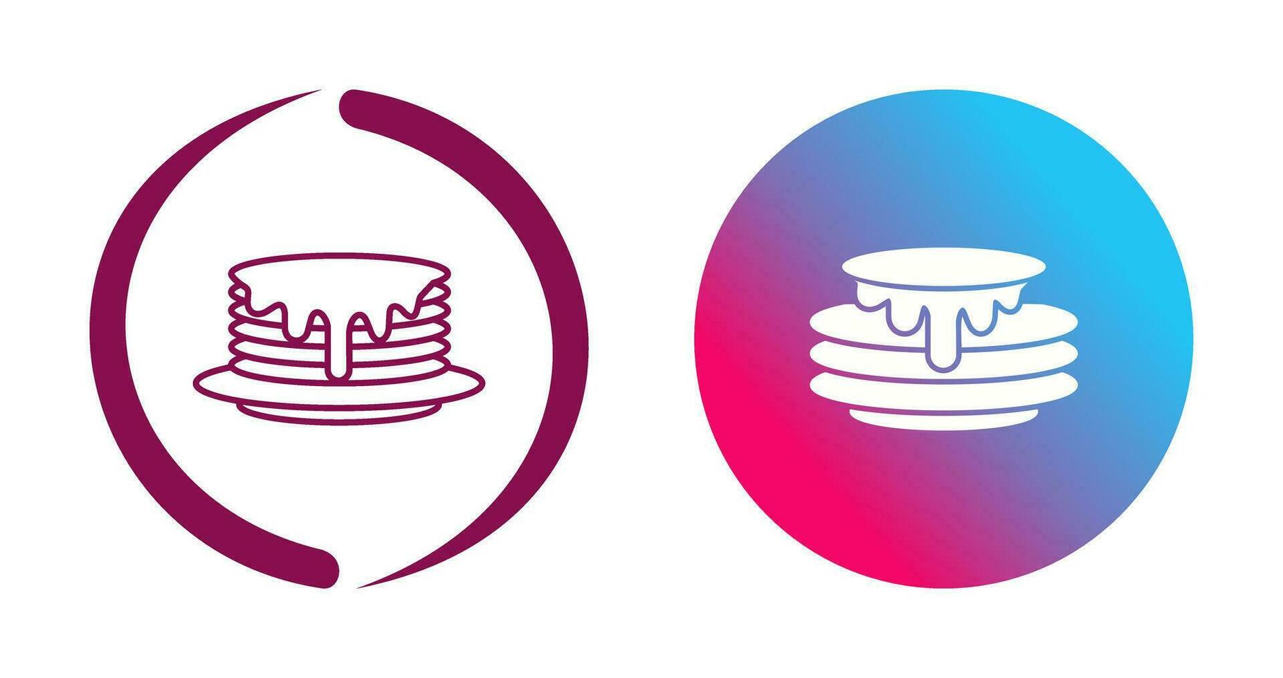 Pancake Vector Icon