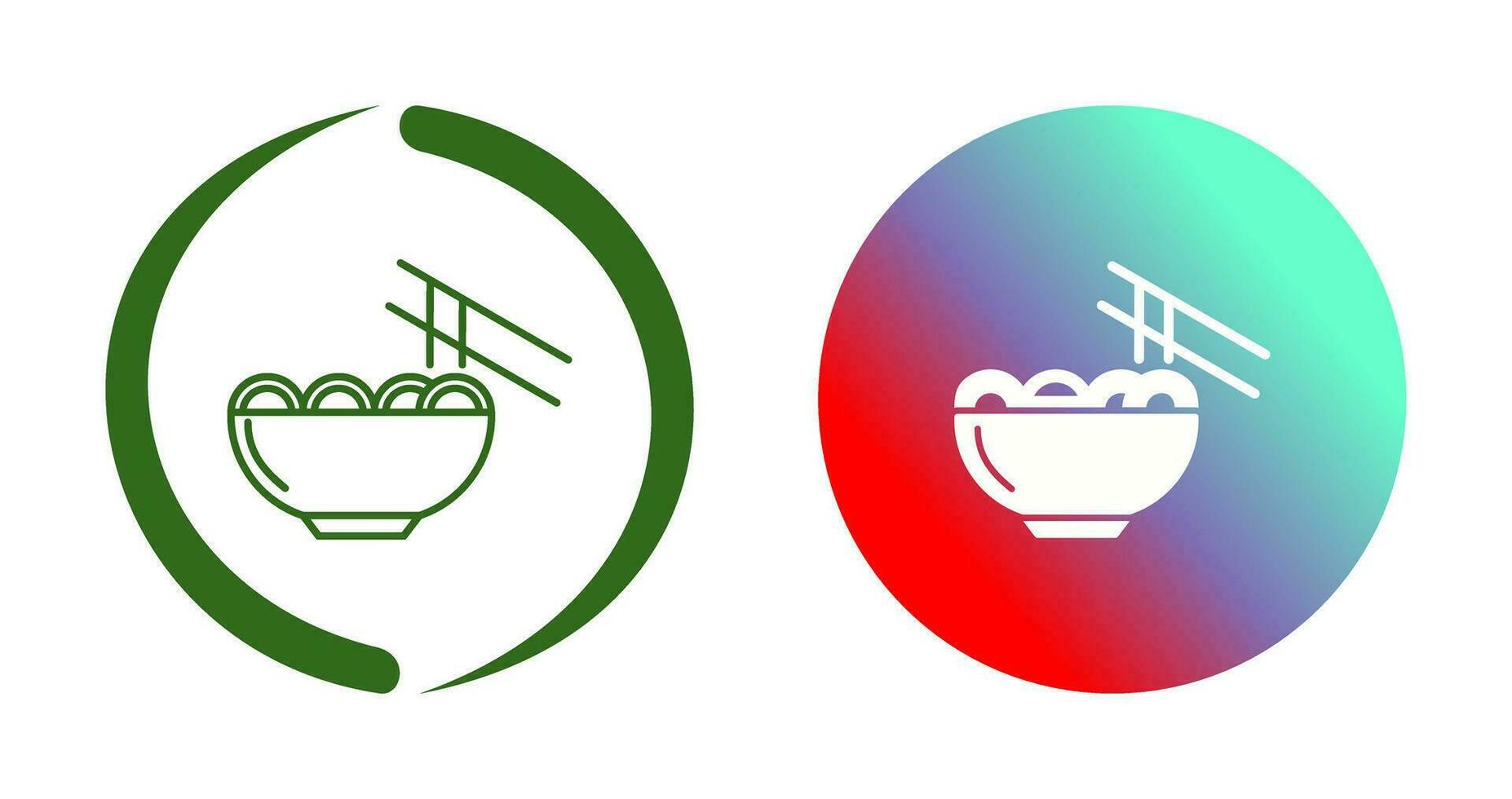 Chinese food Vector Icon