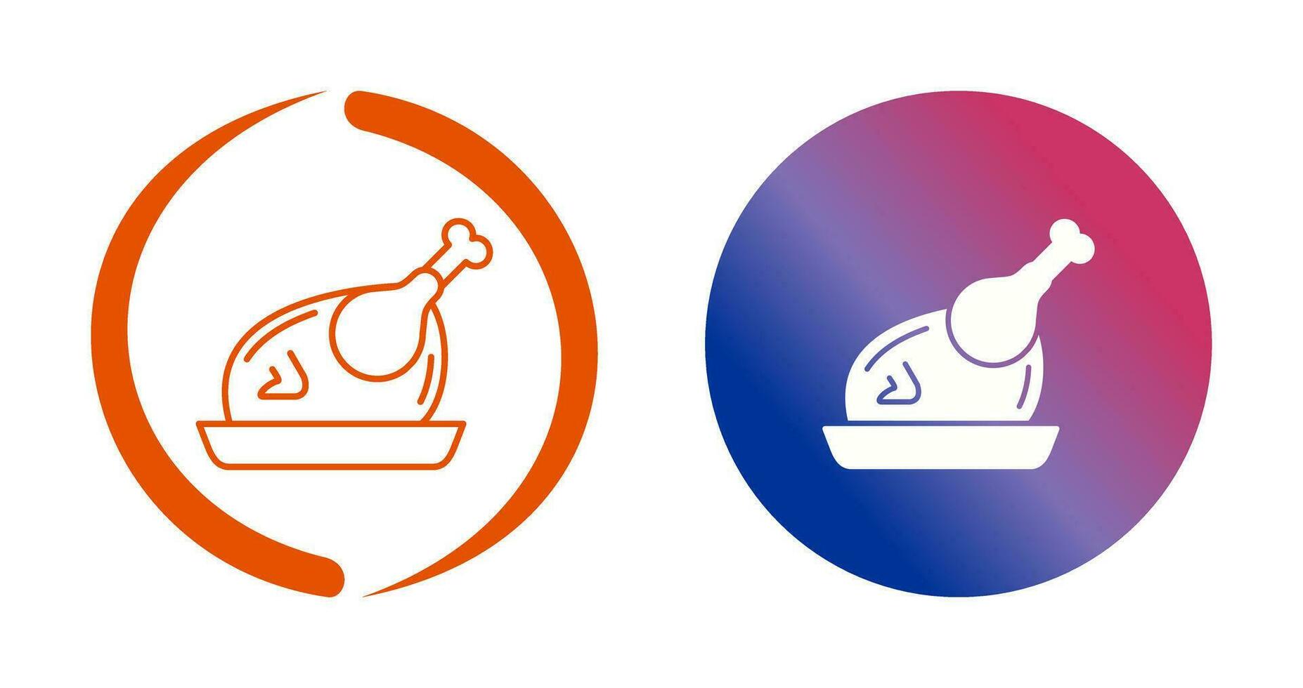 Chicken Vector Icon