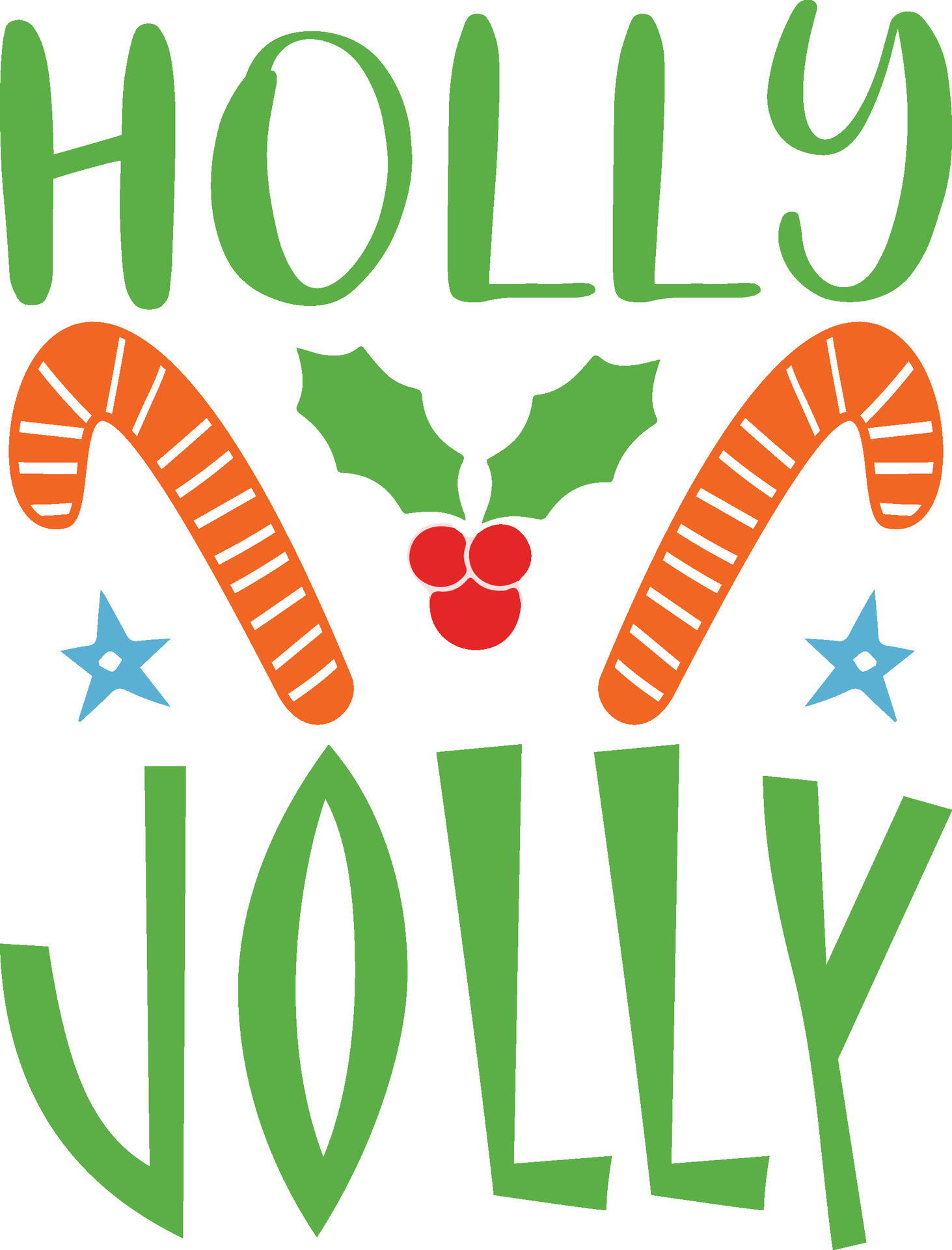 holly jolly SVG 33999336 Vector Art at Vecteezy
