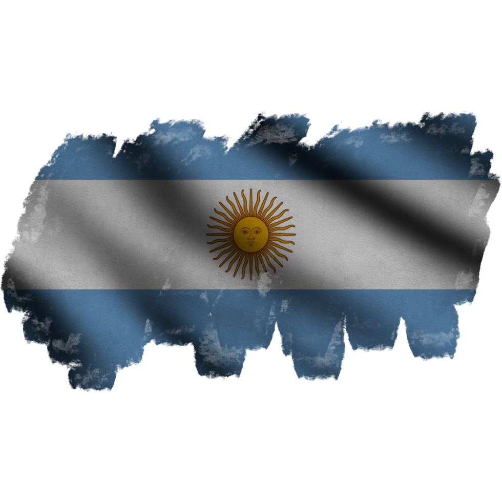 Argentina Waving Flag Brush png
