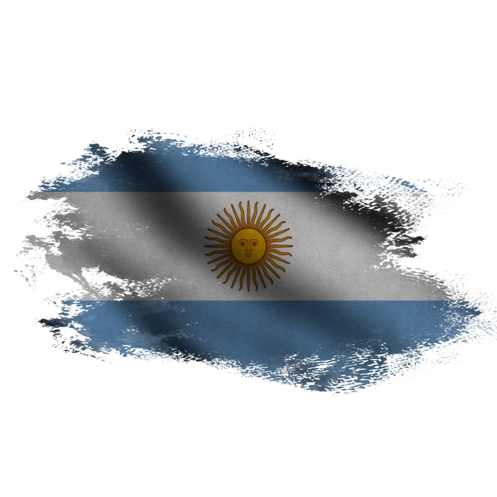 Argentina Waving Flag Brush png