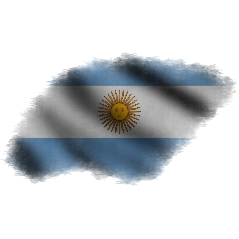 argentina ondulación bandera cepillo png