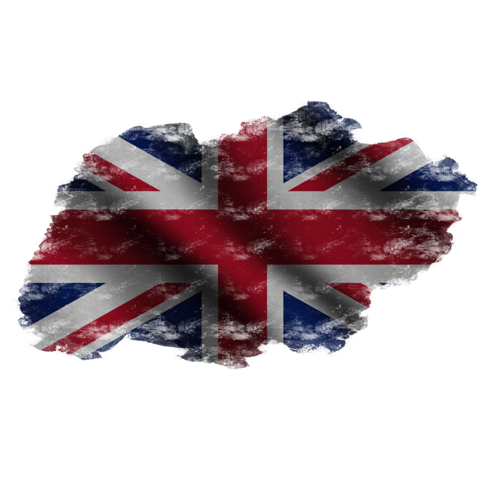 United Kingdom Waving Flag Brush png
