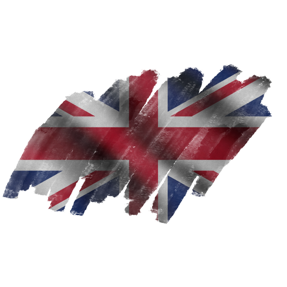 United Kingdom Waving Flag Brush png